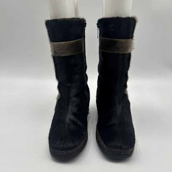 German Luna Eskimo Boots. Genuine fur! Genuine sheepskin lined Women’s Size 6 - Picture 2 of 13